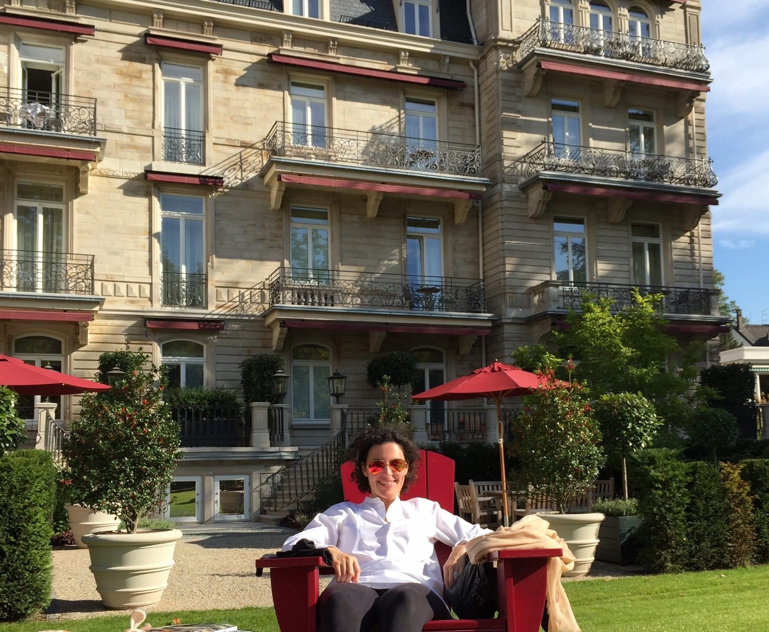 Octobre au soleil à Brenners Park, Baden Baden, un hôtel Oetker