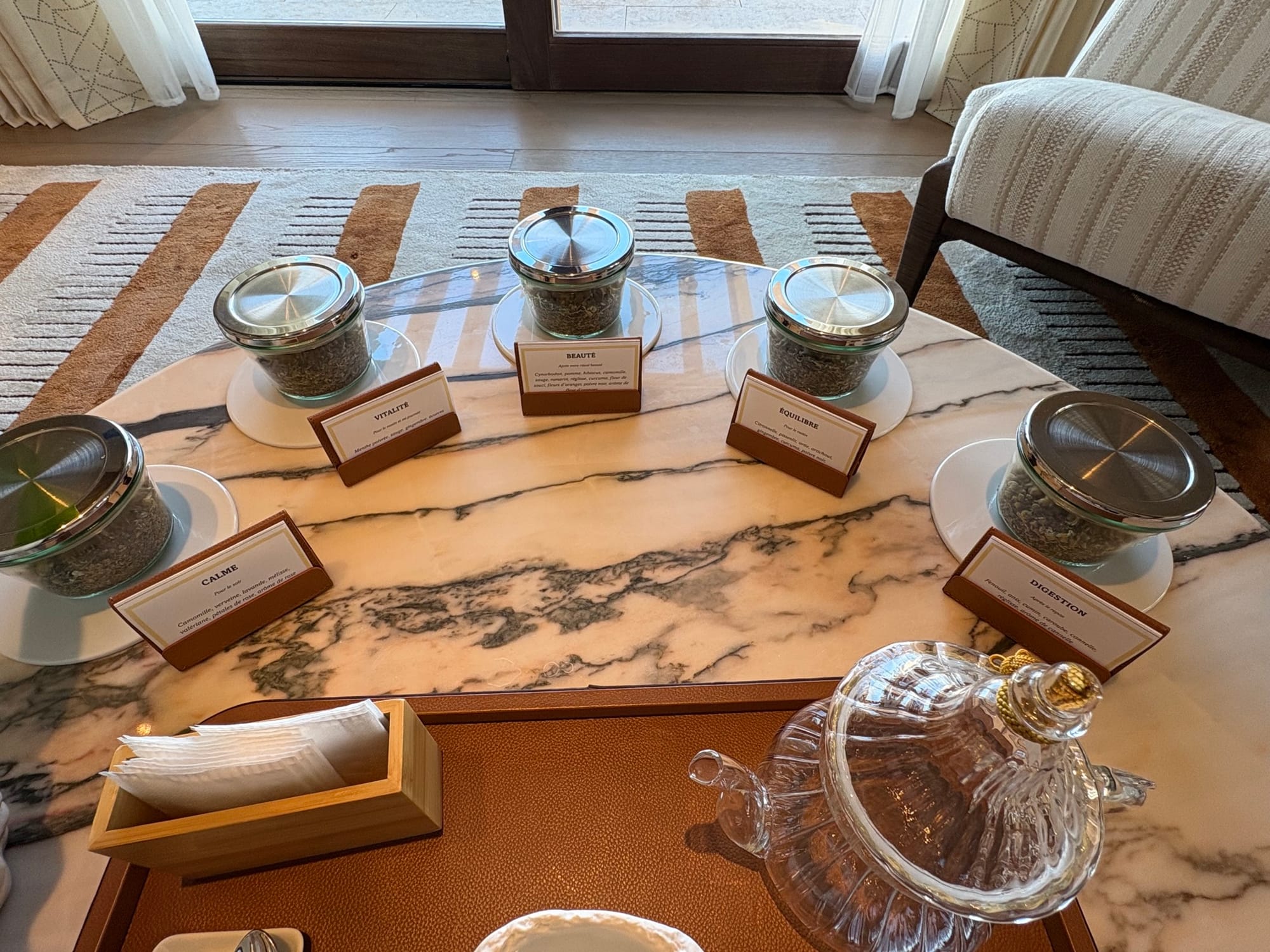 Le choix incroyable de tisanes