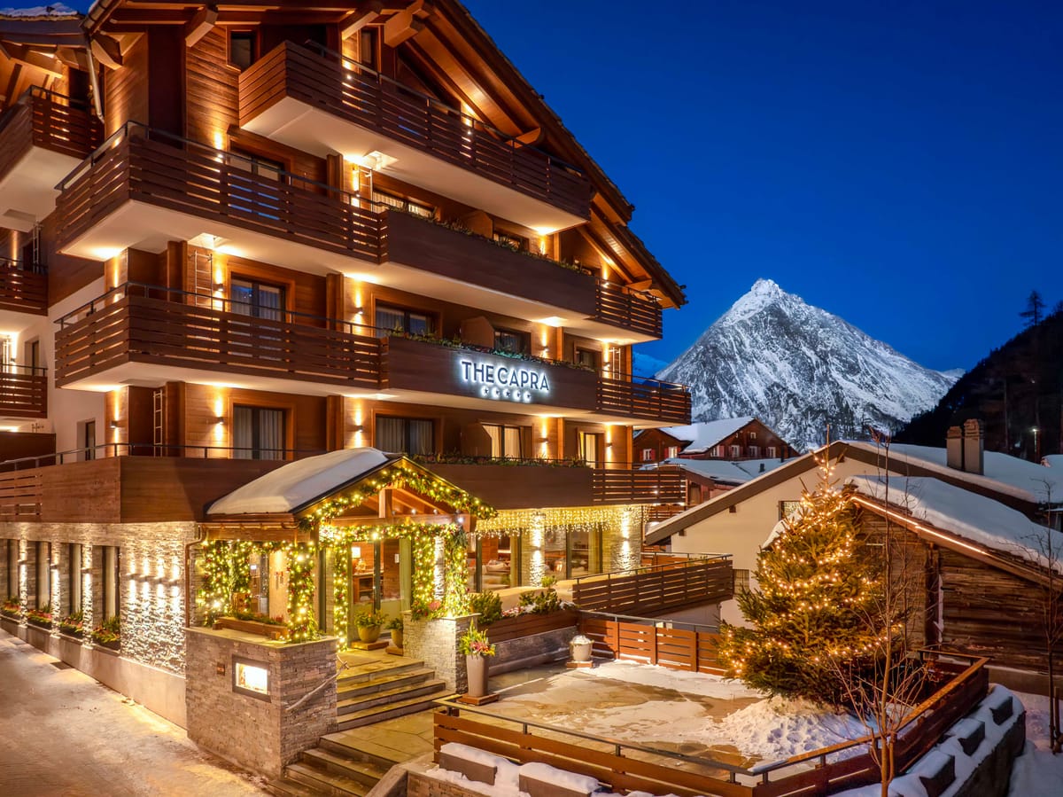 Le Capra Saas Fee: mon refuge dans les Alpes
