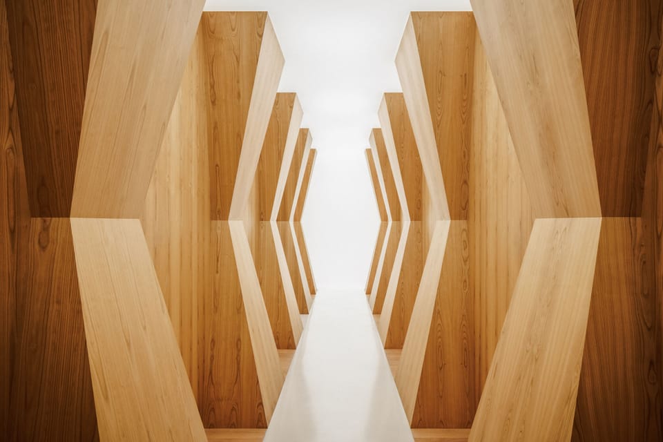 L'entrée de ZOĪ à Paris, une architecture et un design magnifiques